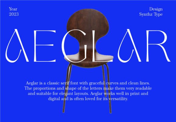 Aeglar: The Elegant Serif Font for Polished Brand Identity