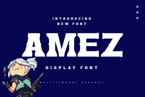 Amez: The Bold Typeface That Elevates Handmade Product Branding