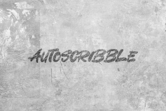 Autoscribble: The Bold Display Font That Elevates Small Business Branding