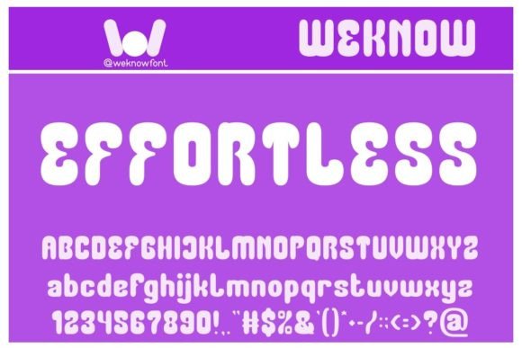 Effortless Typeface Review: A Display Font for Bold Branding