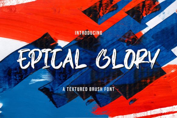 Epical Glory: The Premium Display Typeface for Polished Brand Visuals