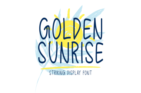 Golden Sunrise: The Display Typeface That Elevates Campaign Headlines
