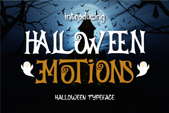 Halloween Emotions Font for Spooky Campaigns