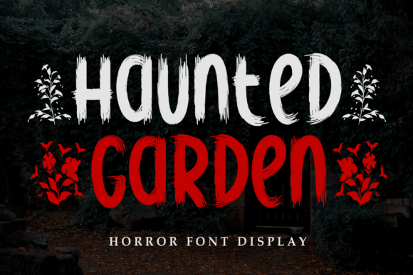 Haunted Garden Font for Branding Projects