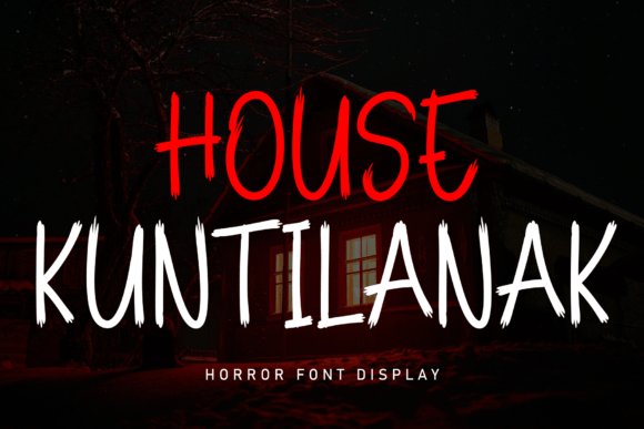 House Kuntilanak: The Perfect Typeface for Spooky Brand Identity