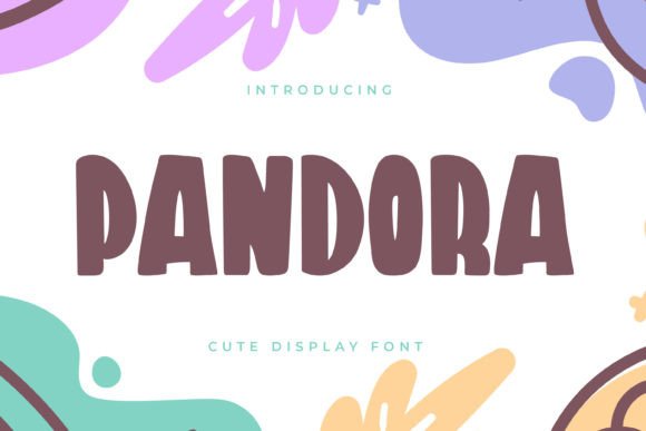 Pandora: A Quirky Display Typeface for Modern Editorial Design