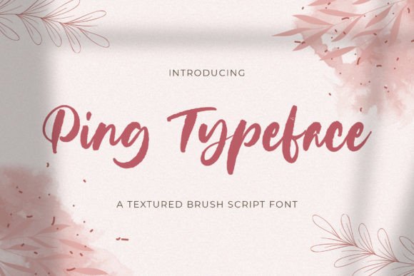 Ping Typeface: The Perfect Display Font for Handmade Brands