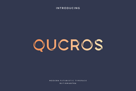 Qucros: The Modern Display Font for High-Impact Campaigns
