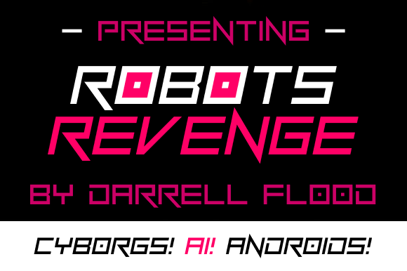 Robots Revenge: The Premium Display Font for High-Impact Campaigns