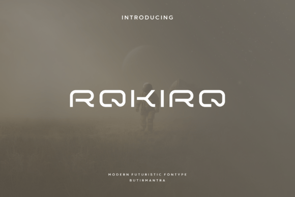 Rokiro: The Modern Display Typeface for Digital Branding