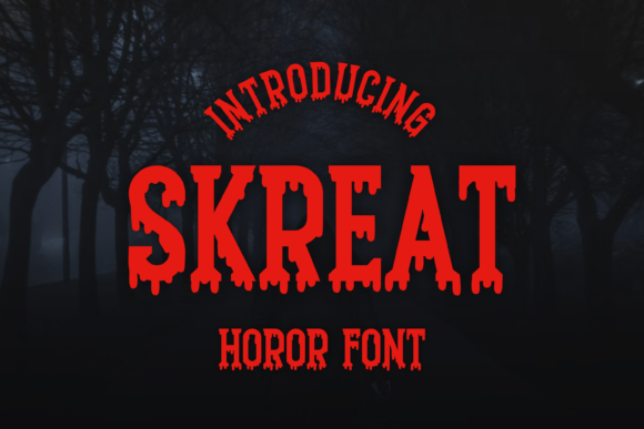 Skreat: The Bold Display Typeface for Handmade Brands