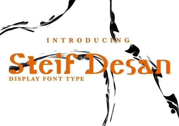 Steif Desan: The Premium Display Font for Editorial Excellence