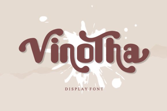 Vinotha: The Premium Display Font for Elegant Web Design