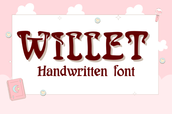 Willet: A Handwritten Display Typeface for Modern Editorial Design